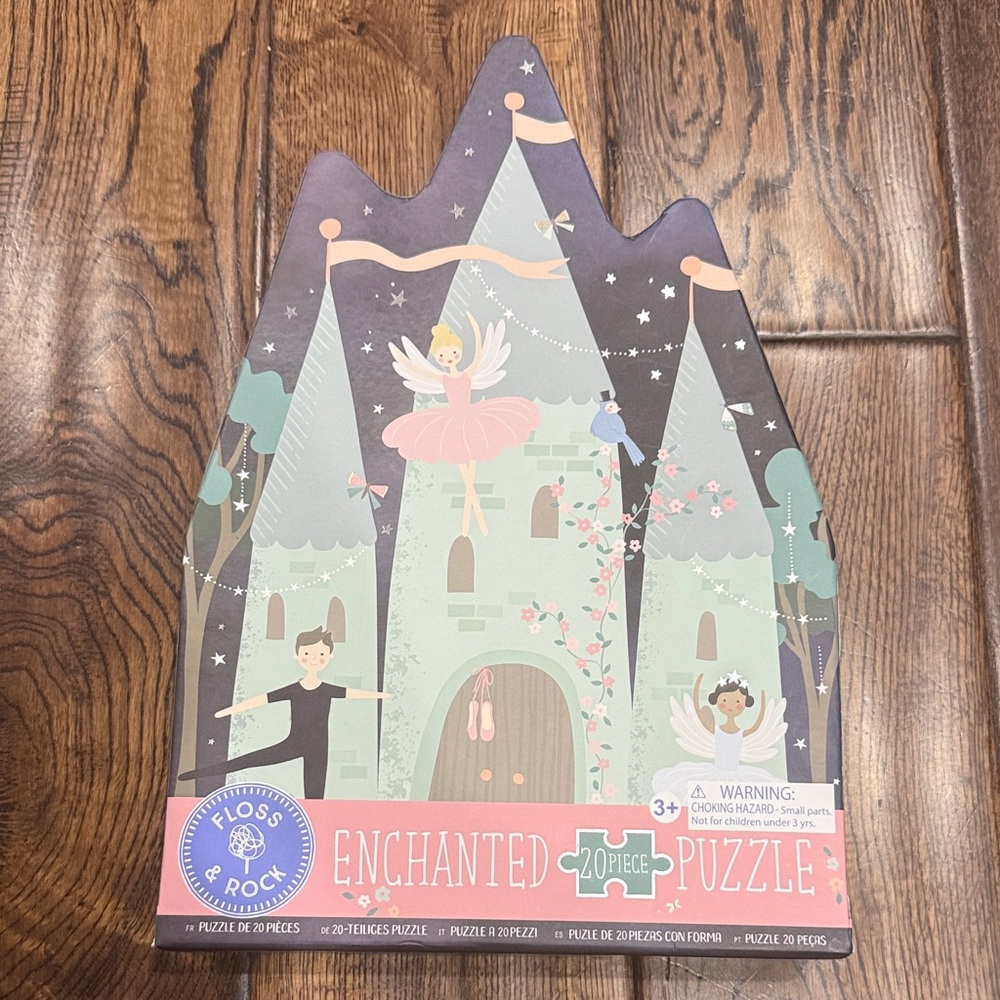 Floss & Rock Enchanted Castle Puzzle - 20 Piece